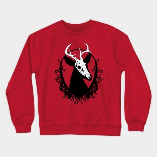 Deer Skull Crewneck Sweatshirt